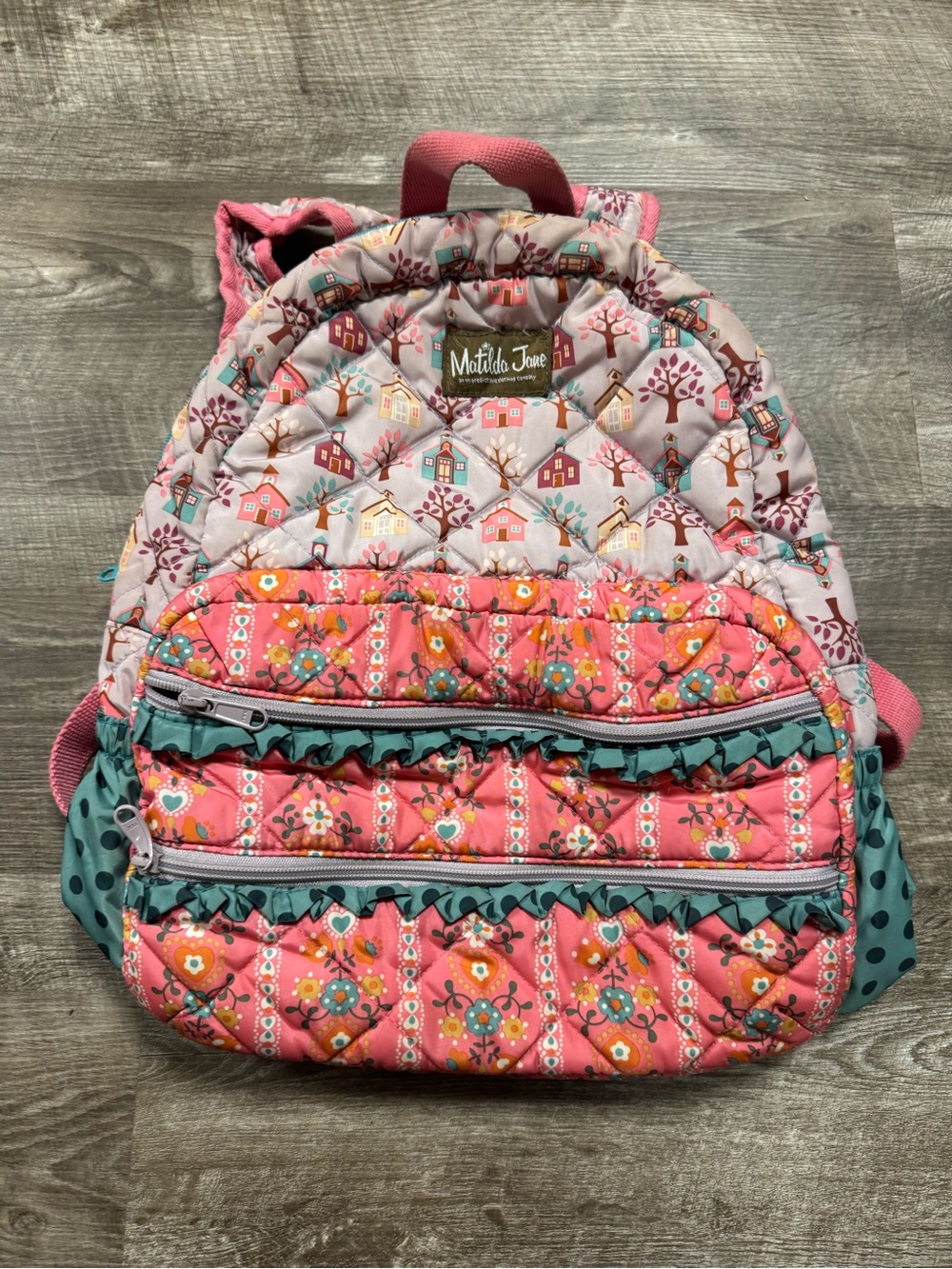Matilda Jane Multi Color Backpack